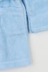 Jungen Bademantel Simple Hellblau Lightblue_zup_03