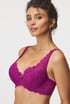 Podložen modrček Triange bra Angelia Color M05322color_16 - temno-roza