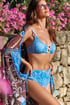 Damen Bikini-Oberteil Miradonna Sophia MI23023_03 - blau-weiß