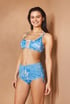 Damen Bikini-Oberteil Miradonna Sophia MI23023_07 - blau-weiß