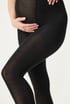 Těhotenské punčochové kalhoty Mama 200 DEN Mama200_pun_07 - černá