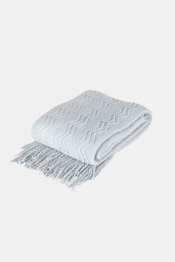 Pătură tricotată Merilyn grey