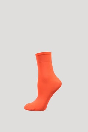 Νάιλον κάλτσες - χρώμα πορτοκαλί | Astratex.gr