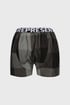 Schwarz-grau karierte Boxershorts Represent Classic Mike Mike21255_tre_02