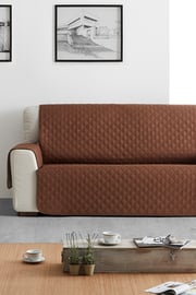 Pokrowiec na sofę dwuosobową Moorea brązowy