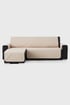 Ecksofa-Bezug Moorea beige - links MooreaChaiseLBeige_02