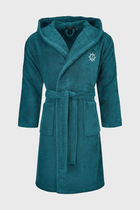 Szlafrok bawełniany MEN-A Terry z kapturem