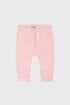 Dziewczęce niemowlęce spodnie dresowe Babies Day różowe N68_kal_01