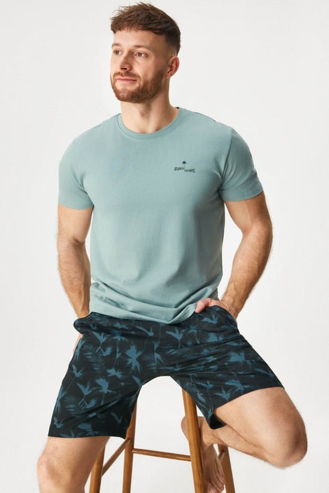 Muška pamučna pidžama Palms kratka