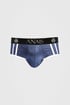 Modre jockstrap spodnjice Naval NavalJocBikII_joc_03 - modra