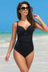 Jednoczęściowy strój kąpielowy Harper OneTcup01ATX_02 - czarny