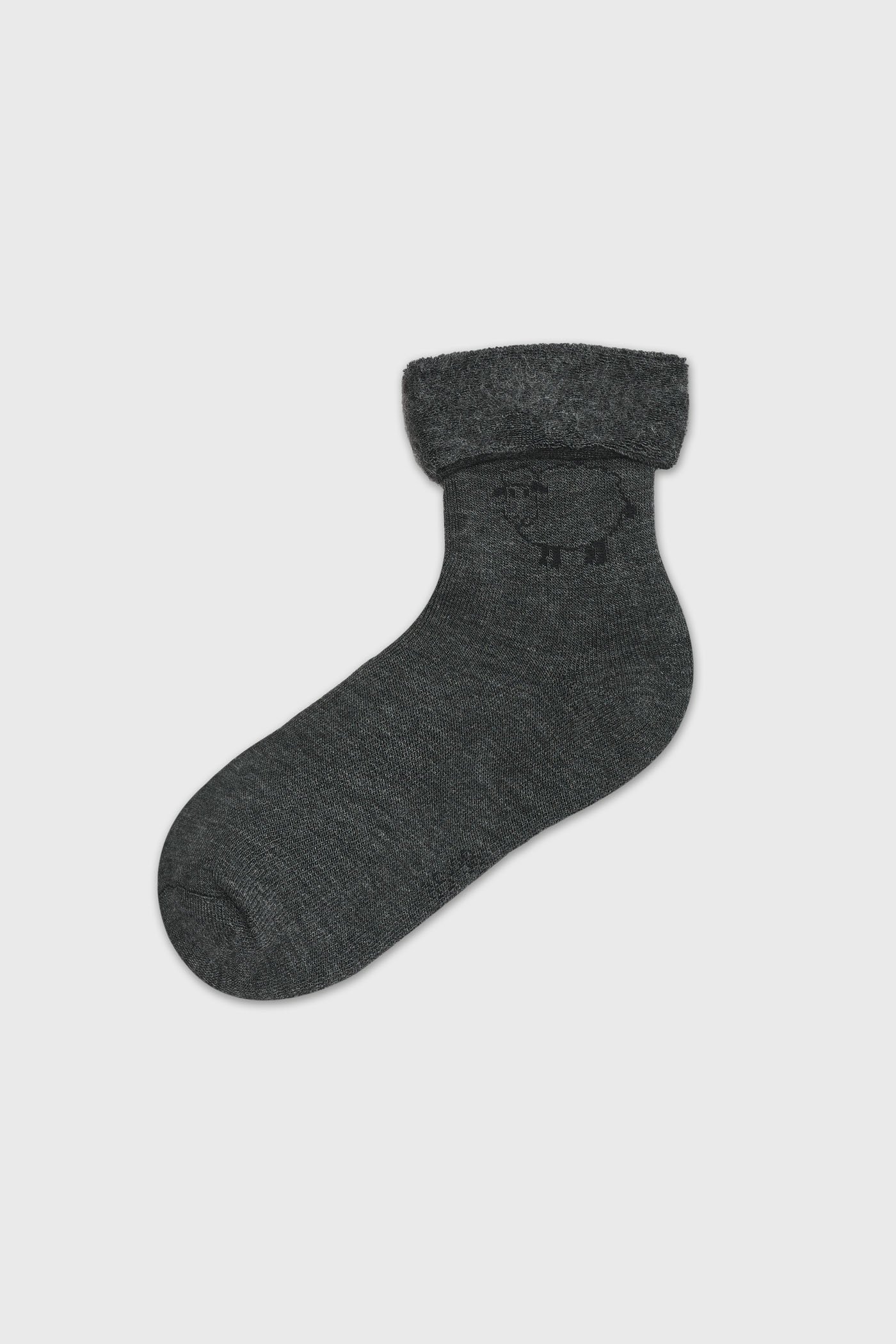 Hřejivé ponožky Wooly Fluffy vysoké | Astratex.cz