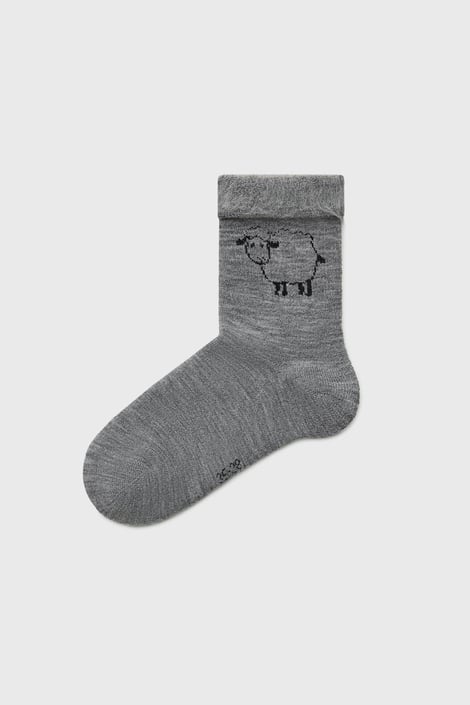 Θερμικές κάλτσες Wooly Fluffy κοντές