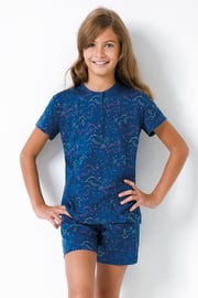 Dziewczęca piżama Jednorożec II niebieska