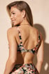 Sutien costum de baie Gold Flowers P523_M51GOF_06