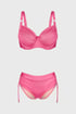 Zweiteiler Badeanzug Glitter Pink P614GlitPink_sada_05 - rosa