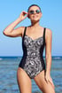 Ženski jednodijelni kupaći kostim Black Luxury P628LXblack_01