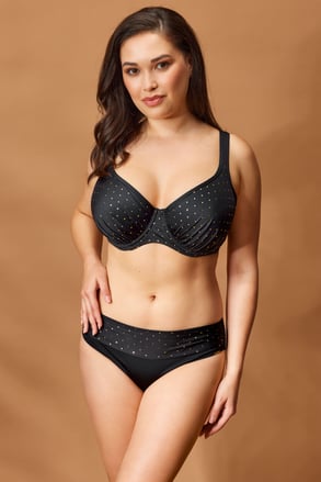 Maia Glitter Black Plus bikini Maia Glitter Black Plus bikini