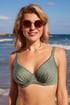 Maia Glitter Green bikinifelső P817KSGreen_02
