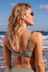Maia Glitter Green bikinifelső P817KSGreen_03
