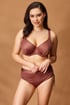 Costum de baie două piese Maia Glitter Brown Plus P817MaiGlBroPlus_sada_05