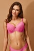 Bikini-Oberteil Glitter Pink I P825GlitPink_03 - rosa