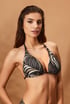 Biustonosz od stroju kąpielowego bikini Shiny Brown P920ShinyBrown_01
