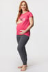 Pižama za nosečnice in dojenje Best mom Rose PCB9901HotPink_pyz_06