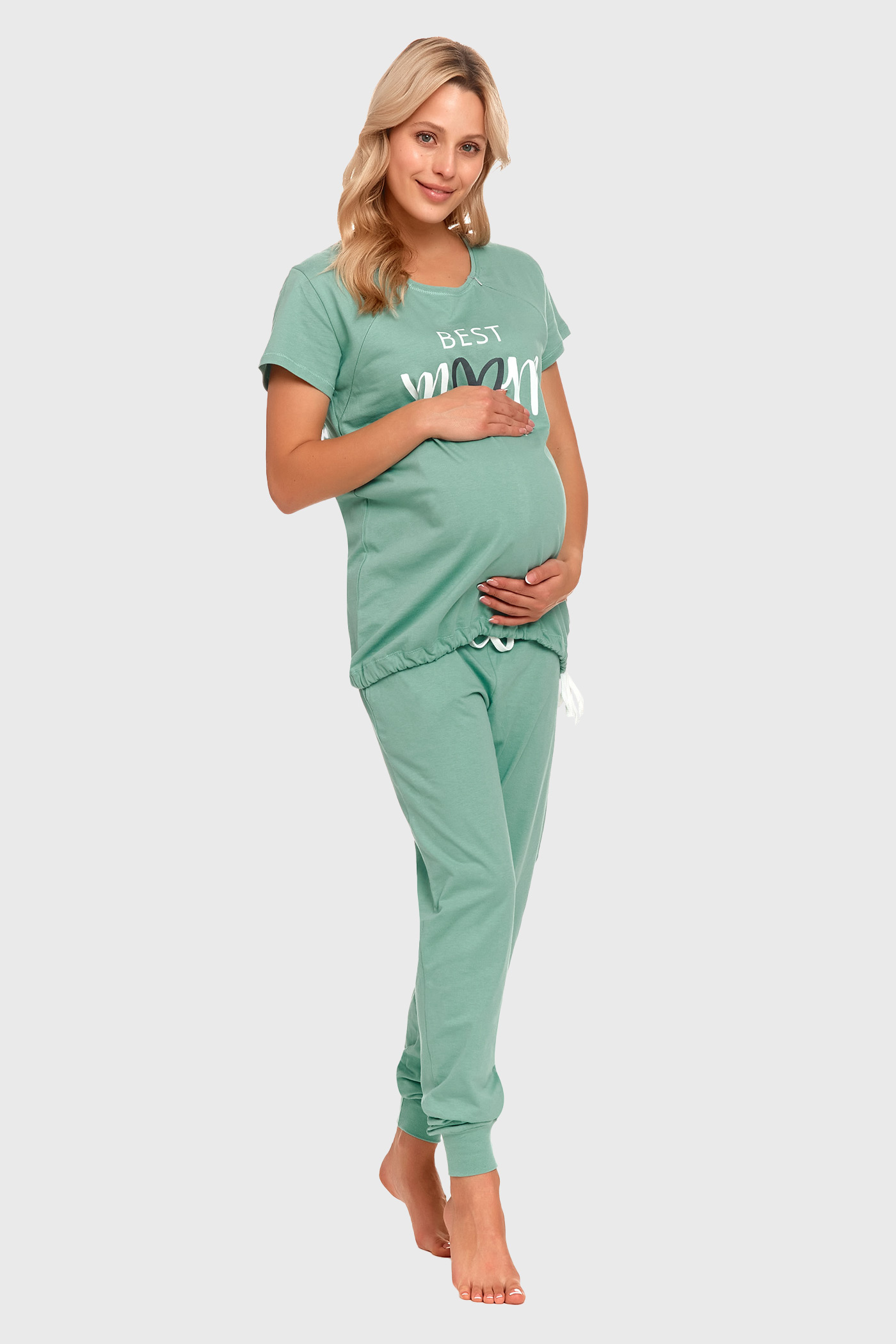 Πιτζάμα μητρότητας θηλασμού Eleanor | Astratex.gr