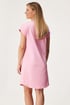 Kratka bombažna spalna srajca Pink Dream II PDREAM_03_kos_04 - Róza