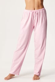 Bombažne pižama hlače Pink Dream