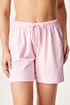 Bombažne pižama kratke hlače Pink Dream PDREAM_06_sor_01 - roza-bela