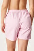 Bombažne pižama kratke hlače Pink Dream PDREAM_06_sor_02 - roza-bela