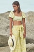 Горнище на дамски бански костюм Hope PH22010B_14 - жълт