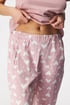 Pijama din bumbac Pink Sweet dreams lungă PKD03_pyz_03