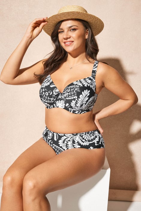 Dvoudílné plavky Noir Blanc Big