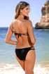 Costum de baie două piese Wild Glitter II PLA066_X02_sada_02 - maro-negru