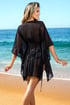 Tunika plażowa Anne Black Short PLA155_001_sat_03