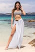 Spódnica plażowa Anne Long White I PLA245_suk_02 - biały