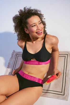 Sutien costum de baie PINK STORM Soft Studio