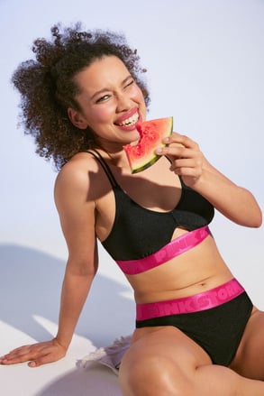 Costum de baie două piese PINK STORM Soft Studio