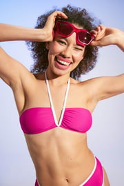 Sutien costum de baie PINK STORM Color Pop Pink I