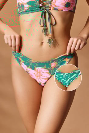 Dubbelzijdig bikinibroekje Maaji Floral Stamp Dubbelzijdig bikinibroekje Maaji Floral Stamp