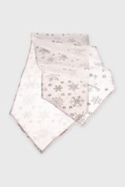 Traversă de masă de in Snowflake