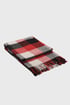 Vlněná deka Palermo červená PalermoRed_dek_02