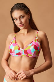 Biustonosz od stroju kąpielowego bikini Pink Summer 03