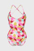 Jednoczęściowy strój kąpielowy Pink Summer PinkSummer04_04 - wielokolorowa