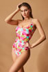 Jednoczęściowy strój kąpielowy Pink Summer PinkSummer04_10 - wielokolorowa