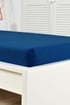 Elastischer Matratzenbezug Frottee blau ProModra23_FR_B_02