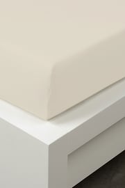Elastischer Matratzenbezug Tencel beige